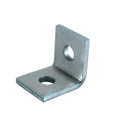 Mua 2 lỗ 90 độ góc Strut Bracket L Unistrut bạc mạ thép góc online manufacture